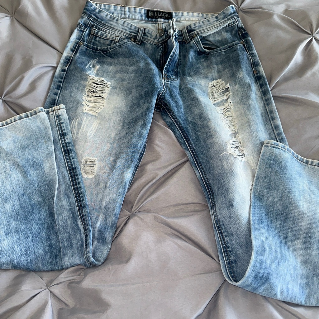 Black Premium Brand Denim Jeans Pants 3232